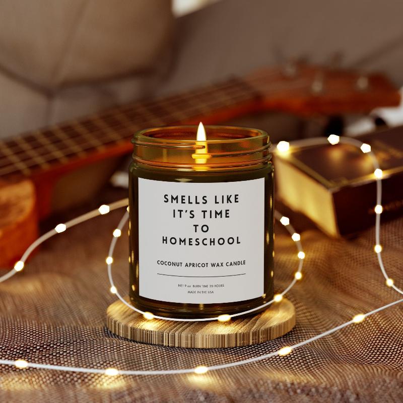 Smells Like It's Time To Homeschool 9oz Candle