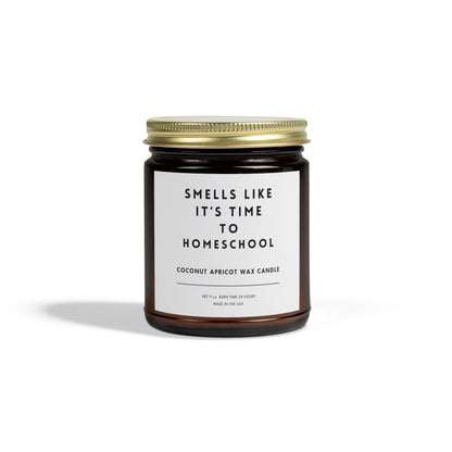 Smells Like It's Time To Homeschool 9oz Candle